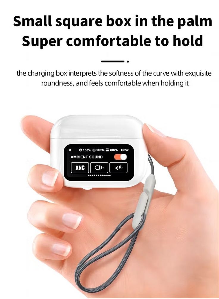 Wireless Bluetooth Earphones with Touch Screen