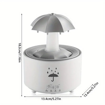 Raindrop Aroma Humidifier with Colorful Light