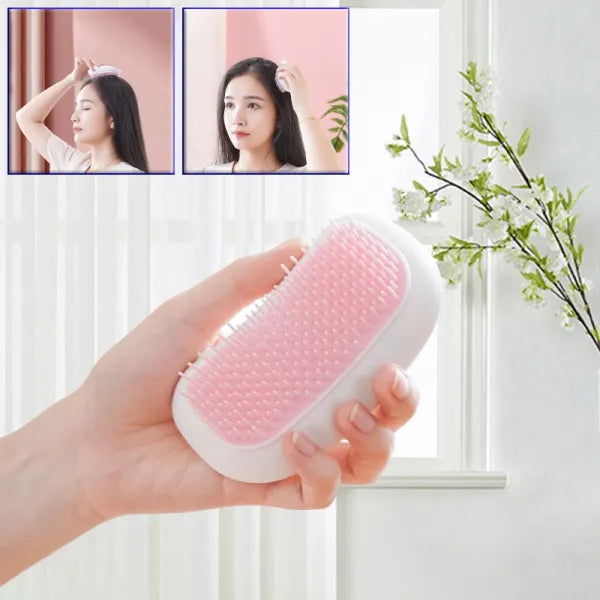 Portable Vibrating Scalp & Hair Massager Comb – For Dry & Wet Use