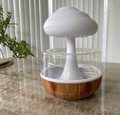 Cloud Rain Humidifier – Aromatherapy & Mood Light