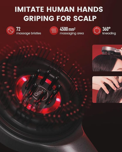 Scalp Spa Brush – Oil & Massage in One