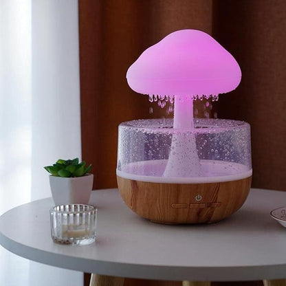 Cloud Rain Humidifier – Aromatherapy & Mood Light