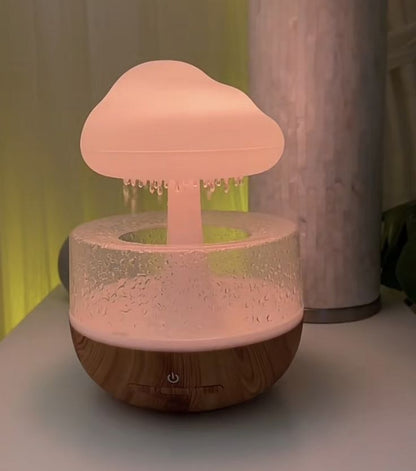 Cloud Rain Humidifier – Aromatherapy & Mood Light