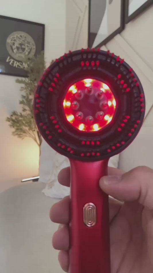 Scalp Spa Brush – Oil & Massage in One